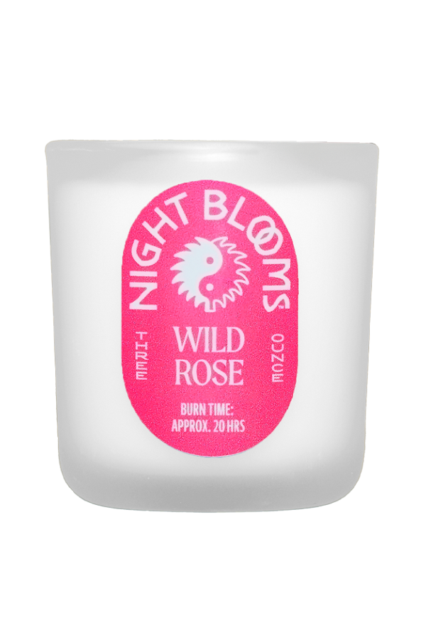 Night Blooms Goods Mini Wild Rose 3 oz. Candle