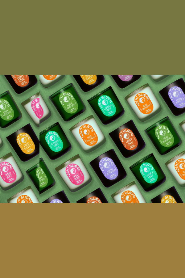 Night Blooms Goods Mini Wild Rose 3 oz. Candle