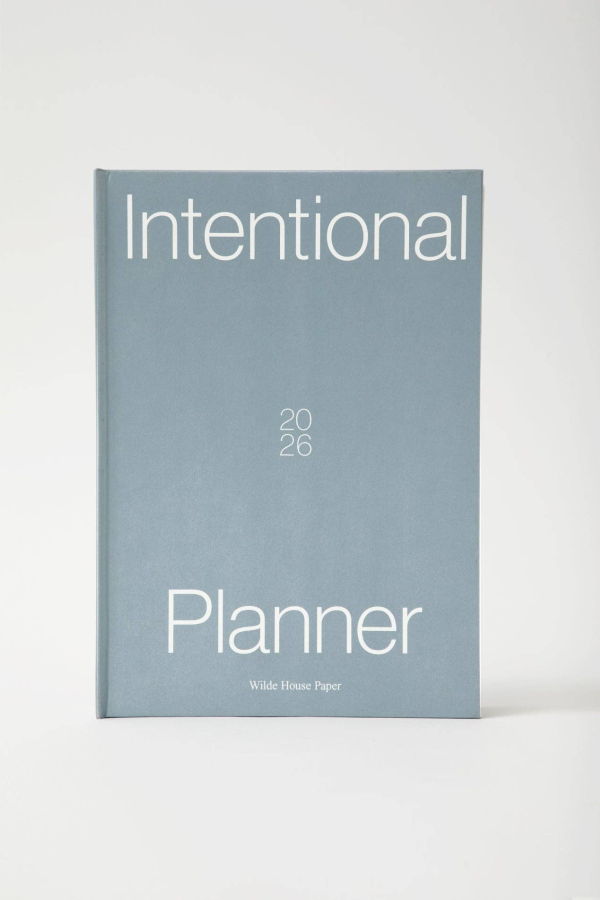 Wilde House Paper 2026 Intentional Planner