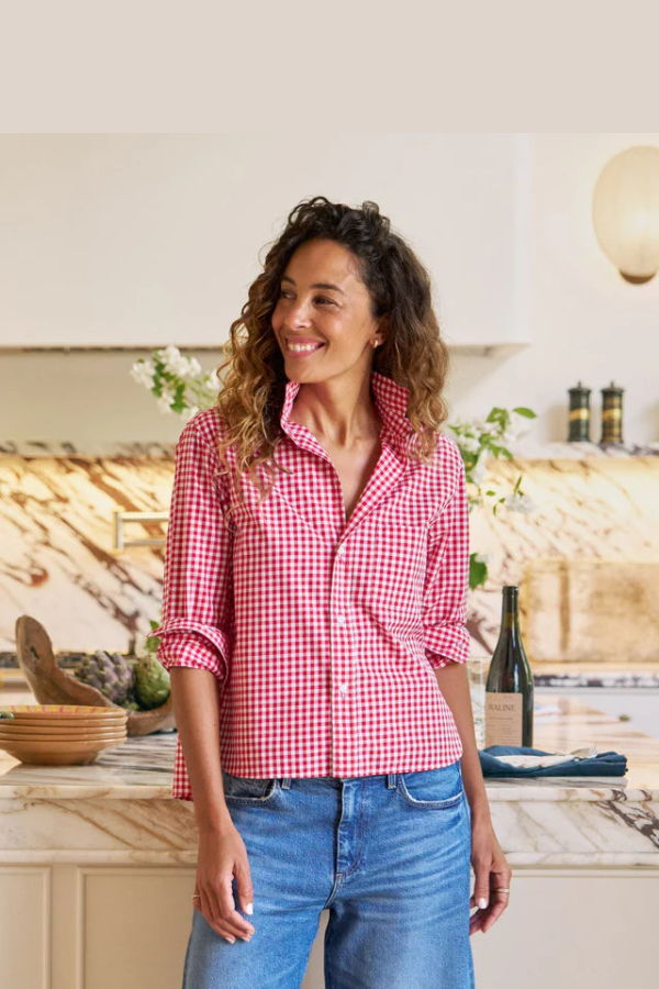 Frank & Eileen Silvio Untuckable Button-Up Shirt