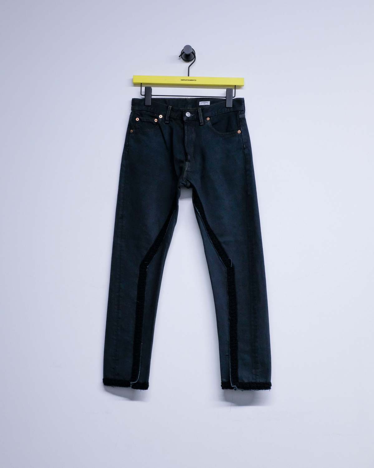 Old Park Crochet Slit Jeans - Image 7 of 22