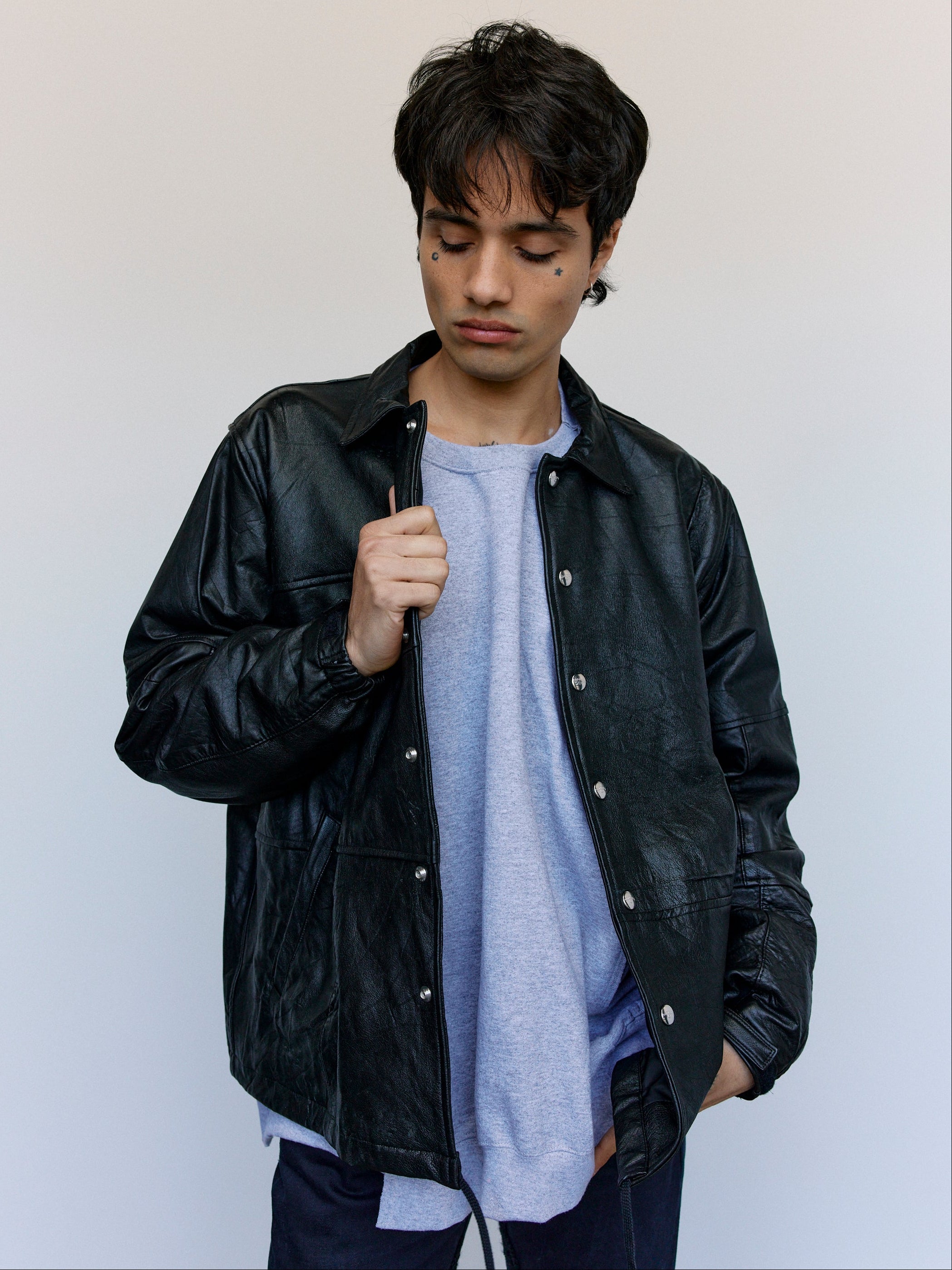 OLD PARK コーチジャケット Old Park Coach Jacket - Black | Garmentory