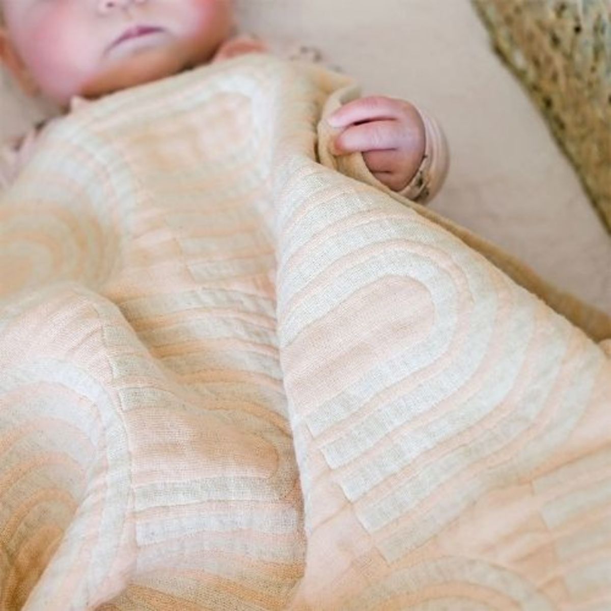 Crane Baby Jacquard Muslin Baby Blanket - Image 1 of 4