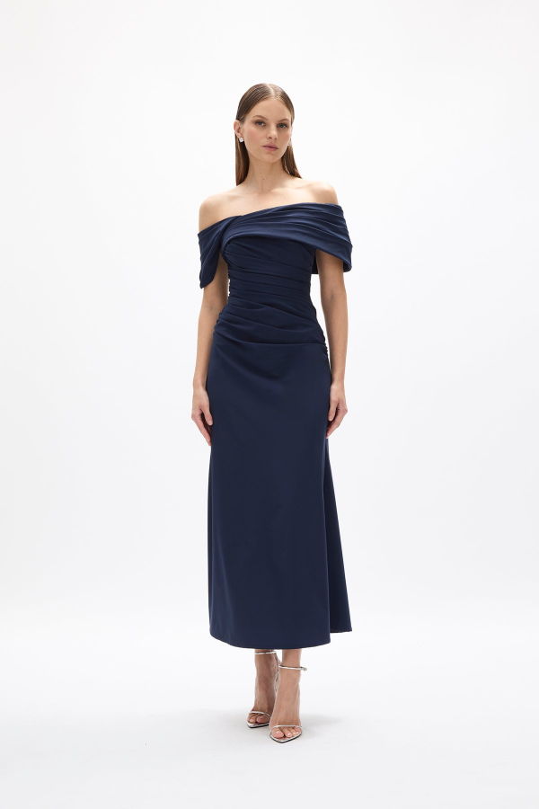 Rachel Gilbert Gale Dress - Navy