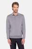 Filippo De Laurentiis Lightweight Cashmere Silk LS Polo Sweater - Thumbnail 2