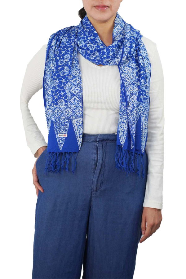 Kasih Coop Handmade Batik Scarf - Boulder