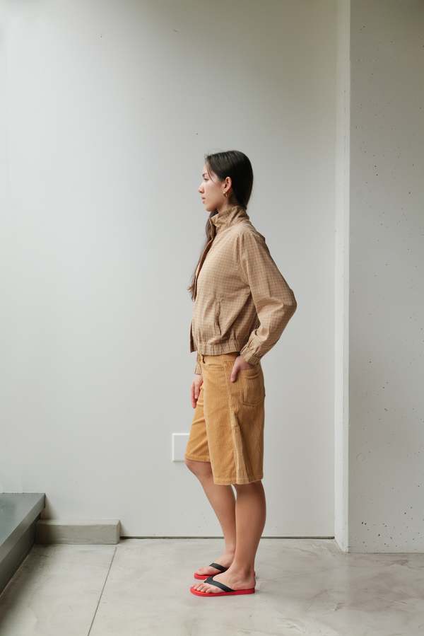 at Dawn. Stand Collar Shirt Jacket