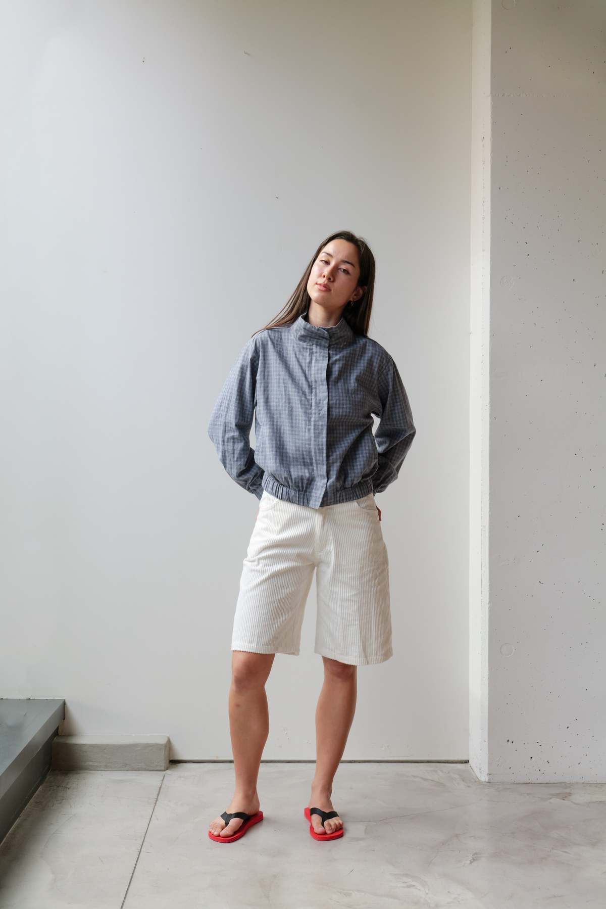 at Dawn. Stand Collar Shirt Jacket - Image 11 of 22