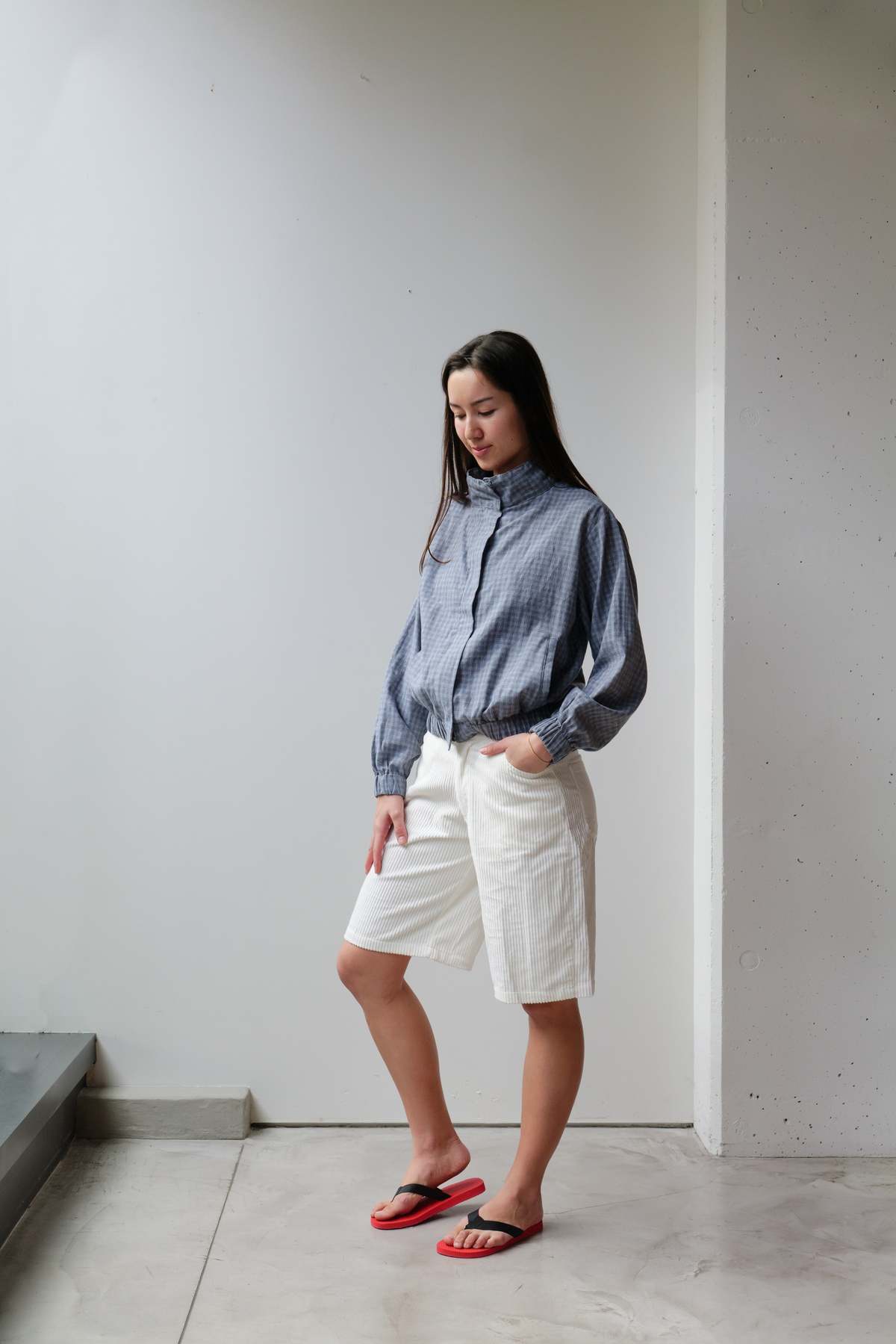 at Dawn. Stand Collar Shirt Jacket - Image 14 of 22