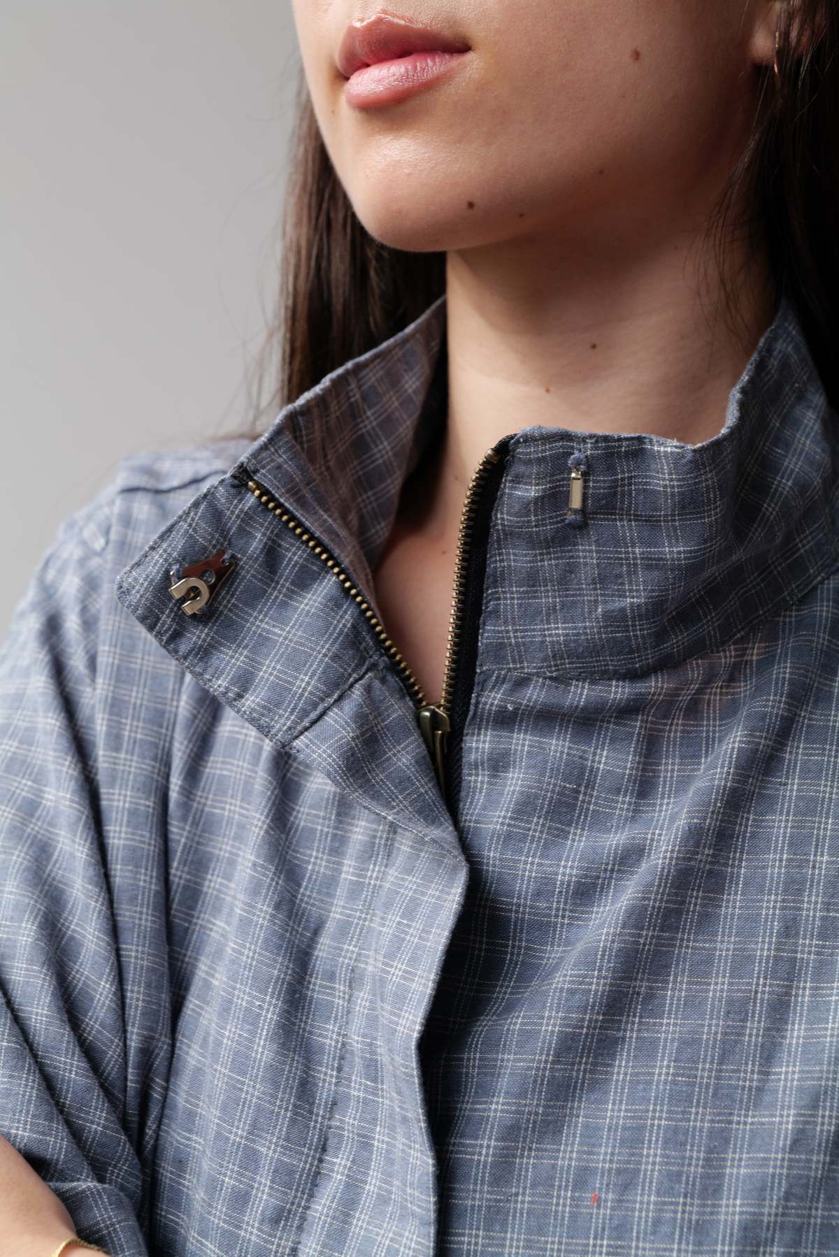 at Dawn. Stand Collar Shirt Jacket - Image 19 of 22