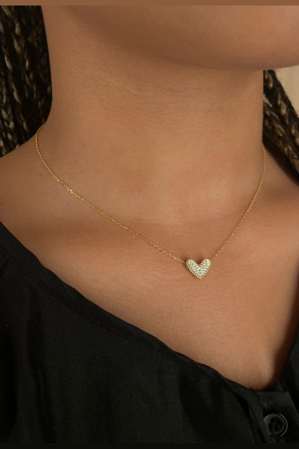 The NKC Store Gold Falling Necklace