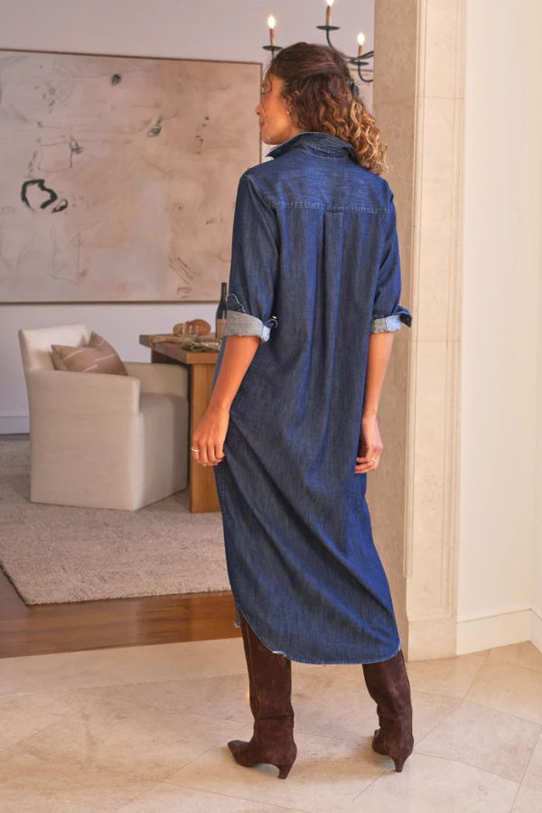 Frank & Eileen Rory Maxi Shirtdress