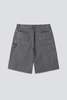 TONYWACK Faded Carbon Hand Distressed HBT Double Knee Shorts - Thumbnail 6