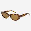 FREYRS Eyewear Ameli Acetate Cat-Eye Sunglasses - Tortoise - Thumbnail 4