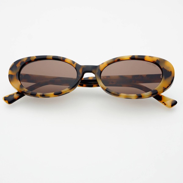 FREYRS Eyewear Mimi Acetate Oval Sunglasses - Milky Tortoise