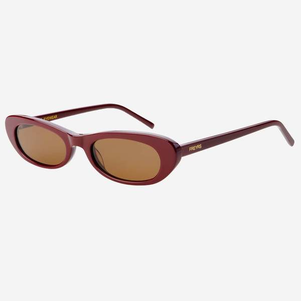 FREYRS Eyewear Sophie Cat Eye Sunglasses - Burgundy