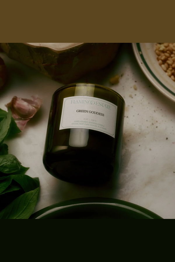 Flamingo Estate Green Goddess Candle