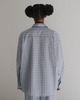 Baserange Claude Shirt - Blue Check - Thumbnail 3