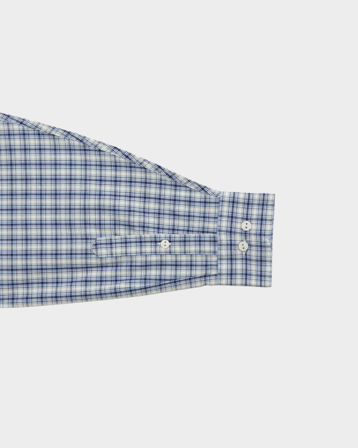Baserange Claude Shirt - Blue Check - Image 6 of 7