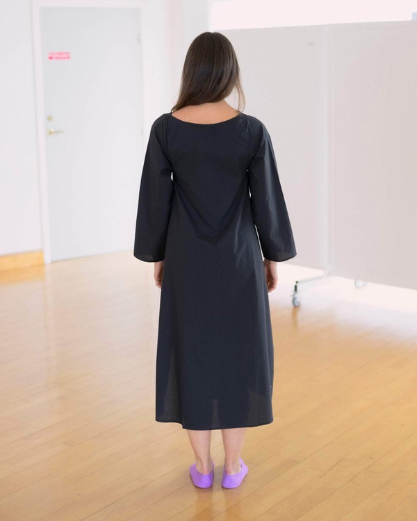 Baserange Decti Long Sleeve Dress - Black | Garmentory