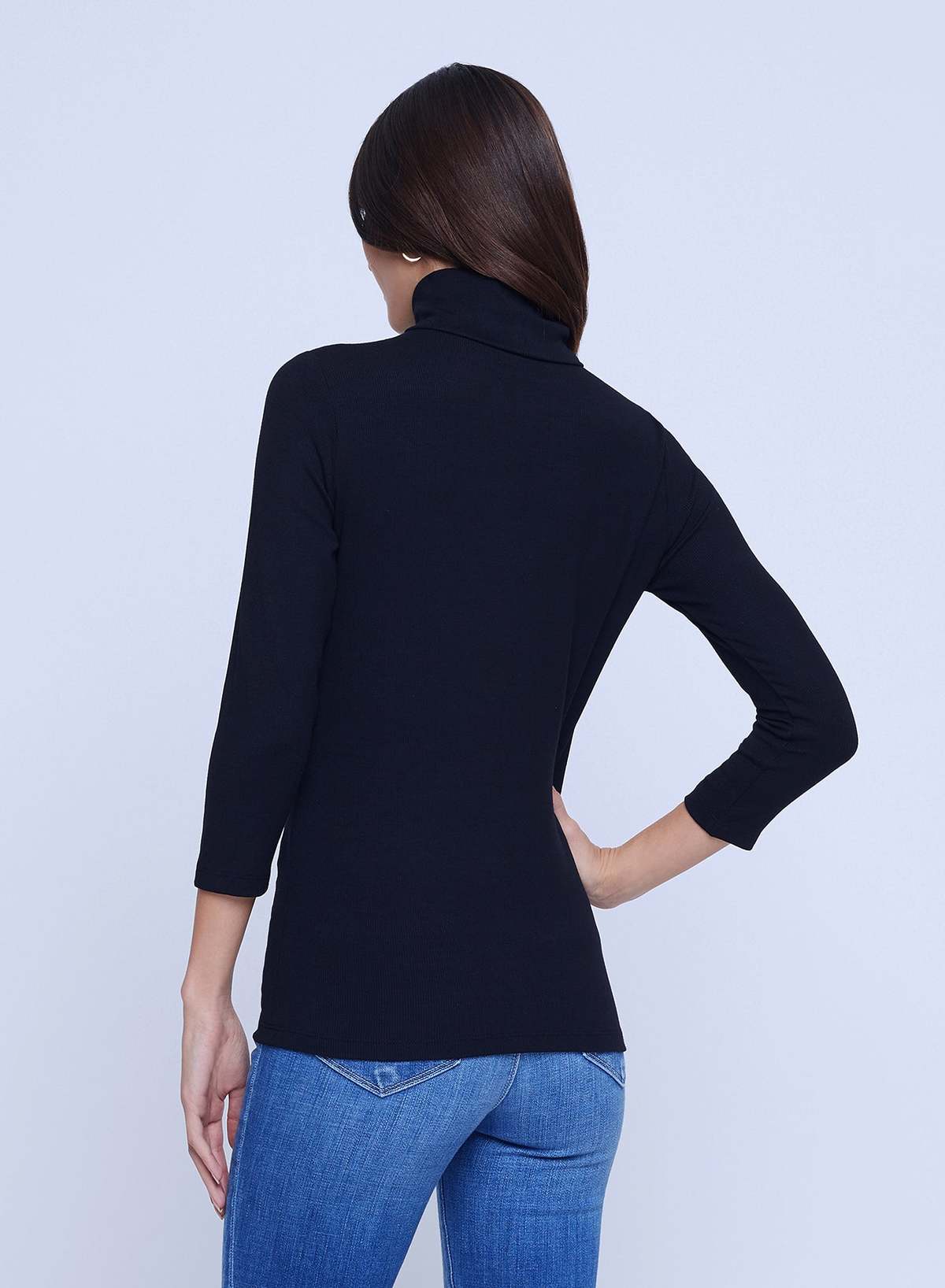 L'agence Aja Turtleneck Top - Image 2 of 5