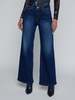 L'agence Alicent Wide Leg Jean Marvista Pants - Thumbnail 2