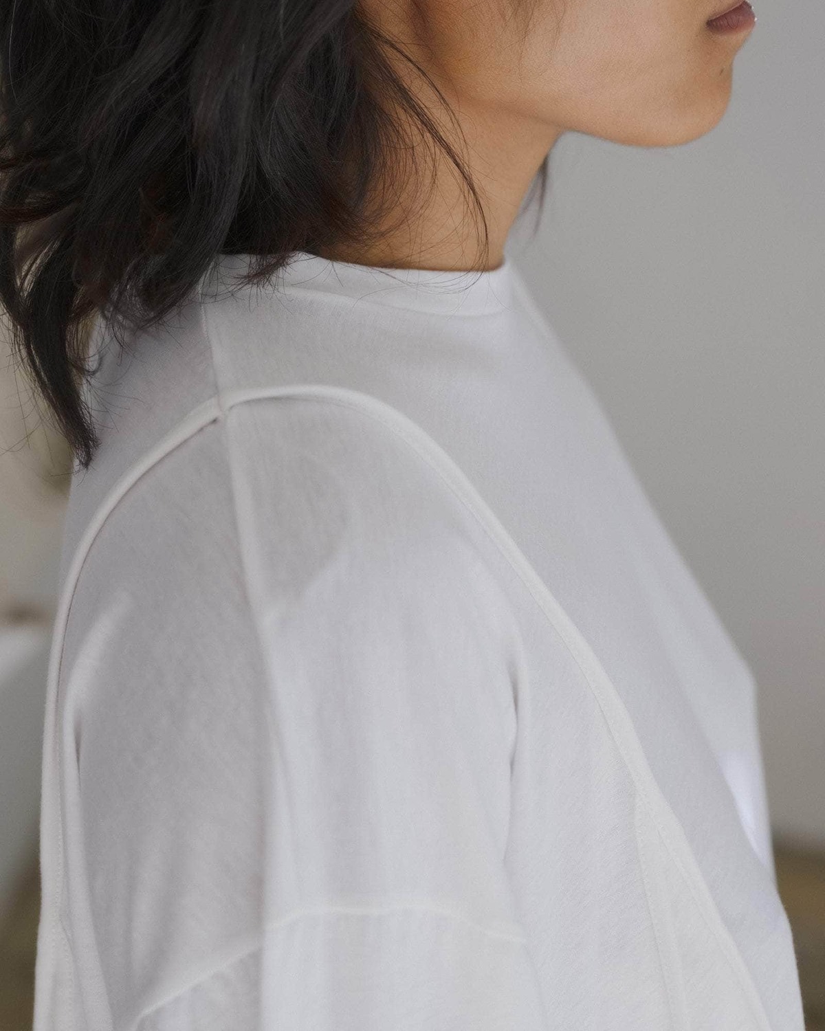 Baserange Mul Tee Shirt - Off White - Image 5 of 9