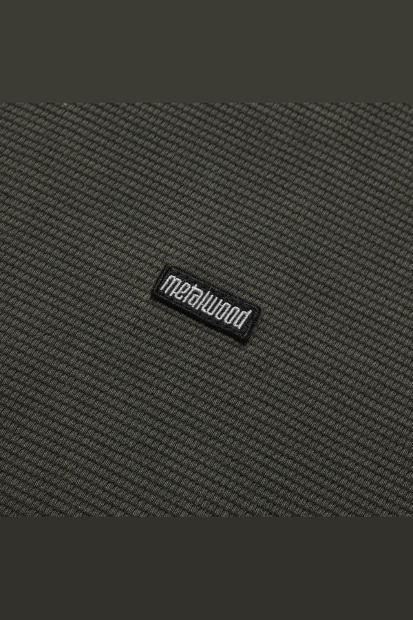 Metalwood Studio Mini Metal Logo Longsleeve Thermal Shirt Top