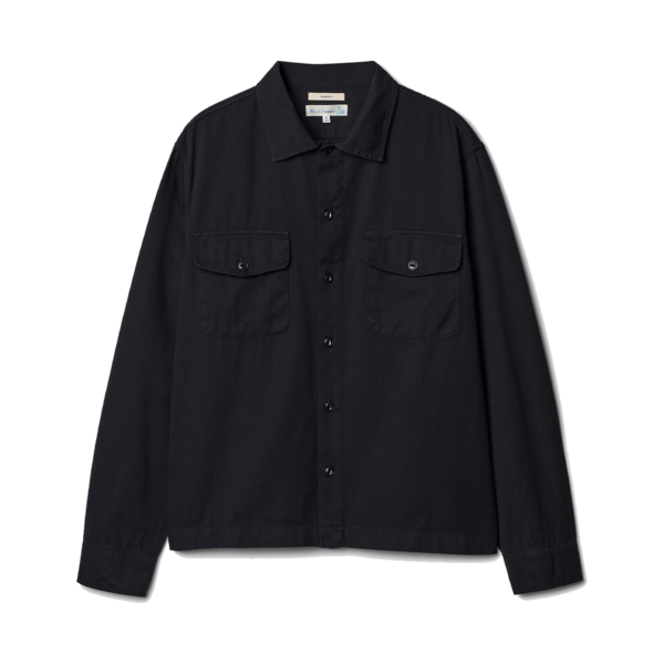 Merz b. Schwanen Workers Cotton Twill Shirt