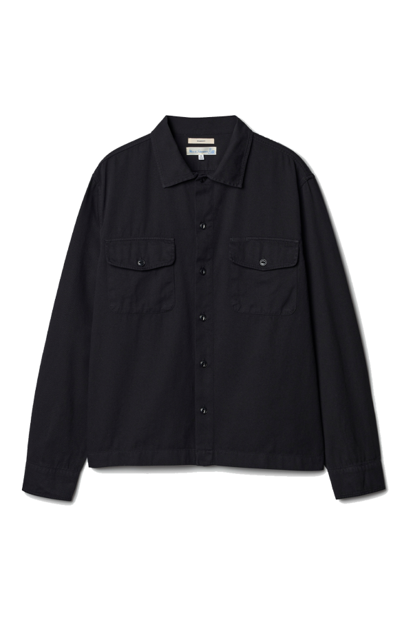 Merz b. Schwanen Workers Cotton Twill Shirt