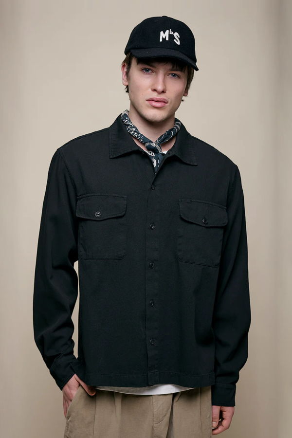 Merz b. Schwanen Workers Cotton Twill Shirt