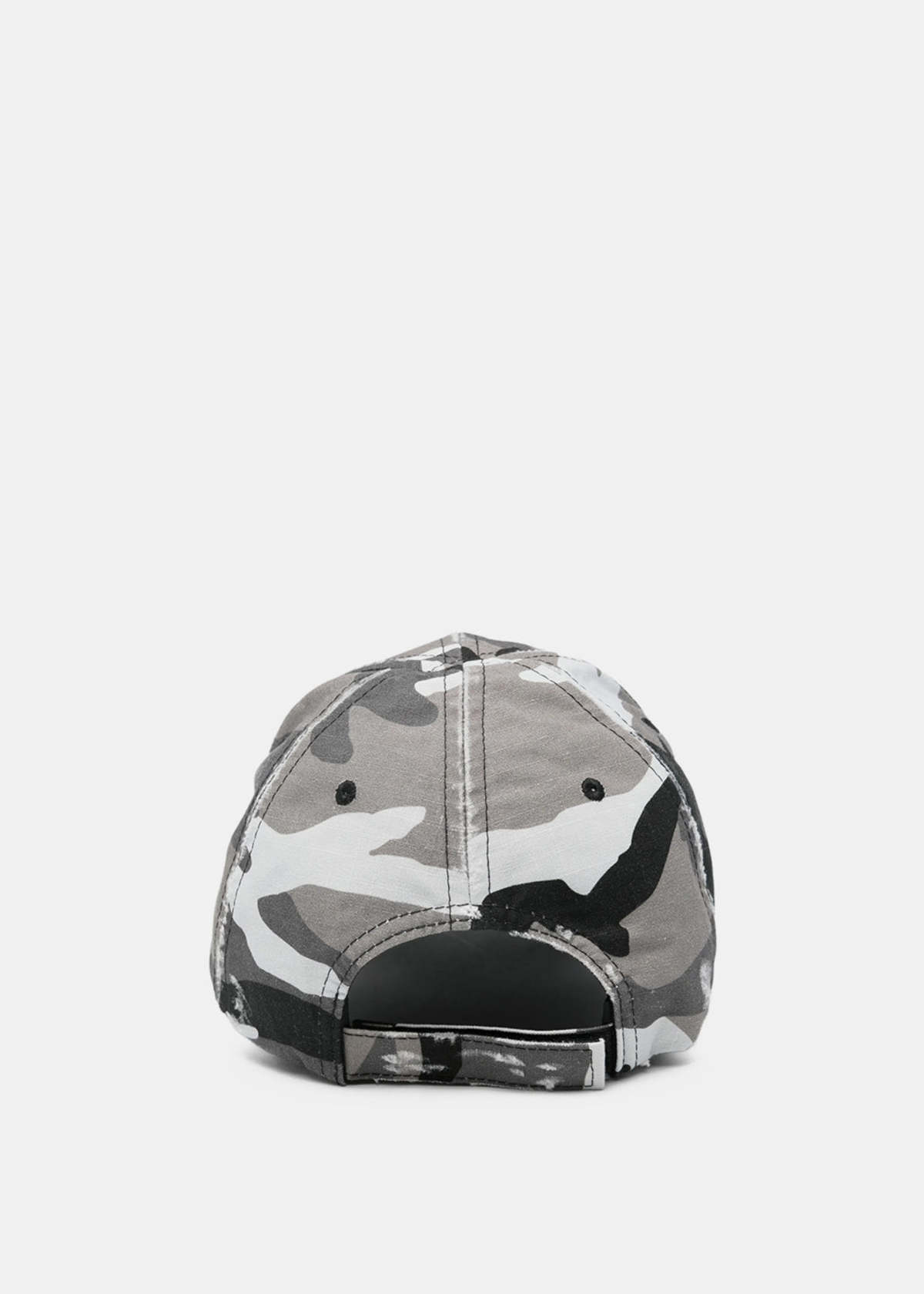 Balenciaga Camo Cap - Grey/Black - Image 2 of 3