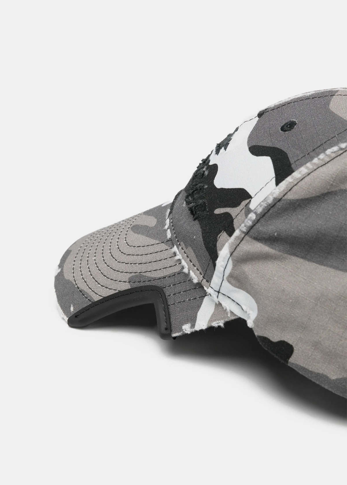 Balenciaga Camo Cap - Grey/Black - Image 3 of 3
