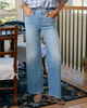 Frank & Eileen East Galway Full Length Wide-Leg Jean - 1972 Wash - Thumbnail 2