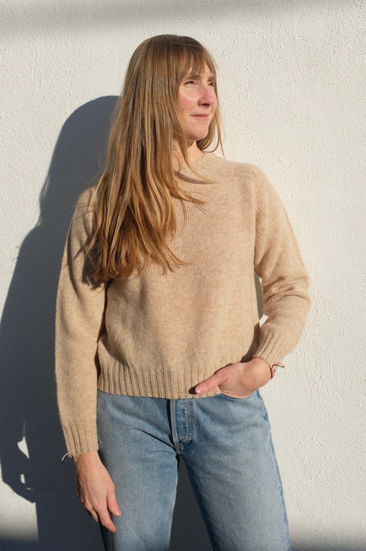 LA FETICHE Joy Crewneck Shetland Sweater - Image 1 of 10