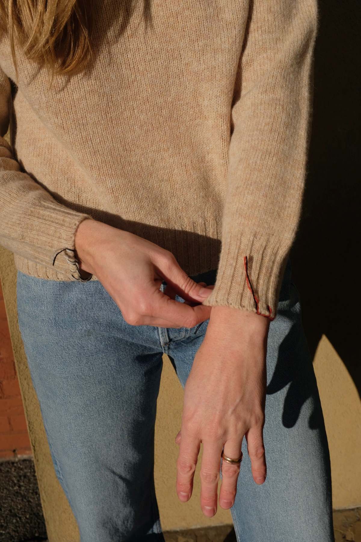 LA FETICHE Joy Crewneck Shetland Sweater - Image 4 of 10