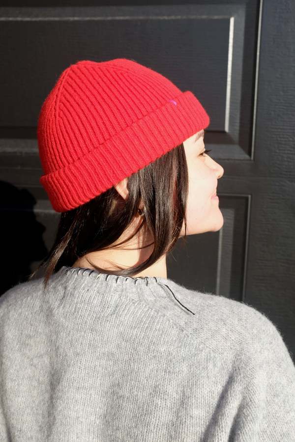 LA FETICHE Joy Crewneck Shetland Sweater - Light Grey