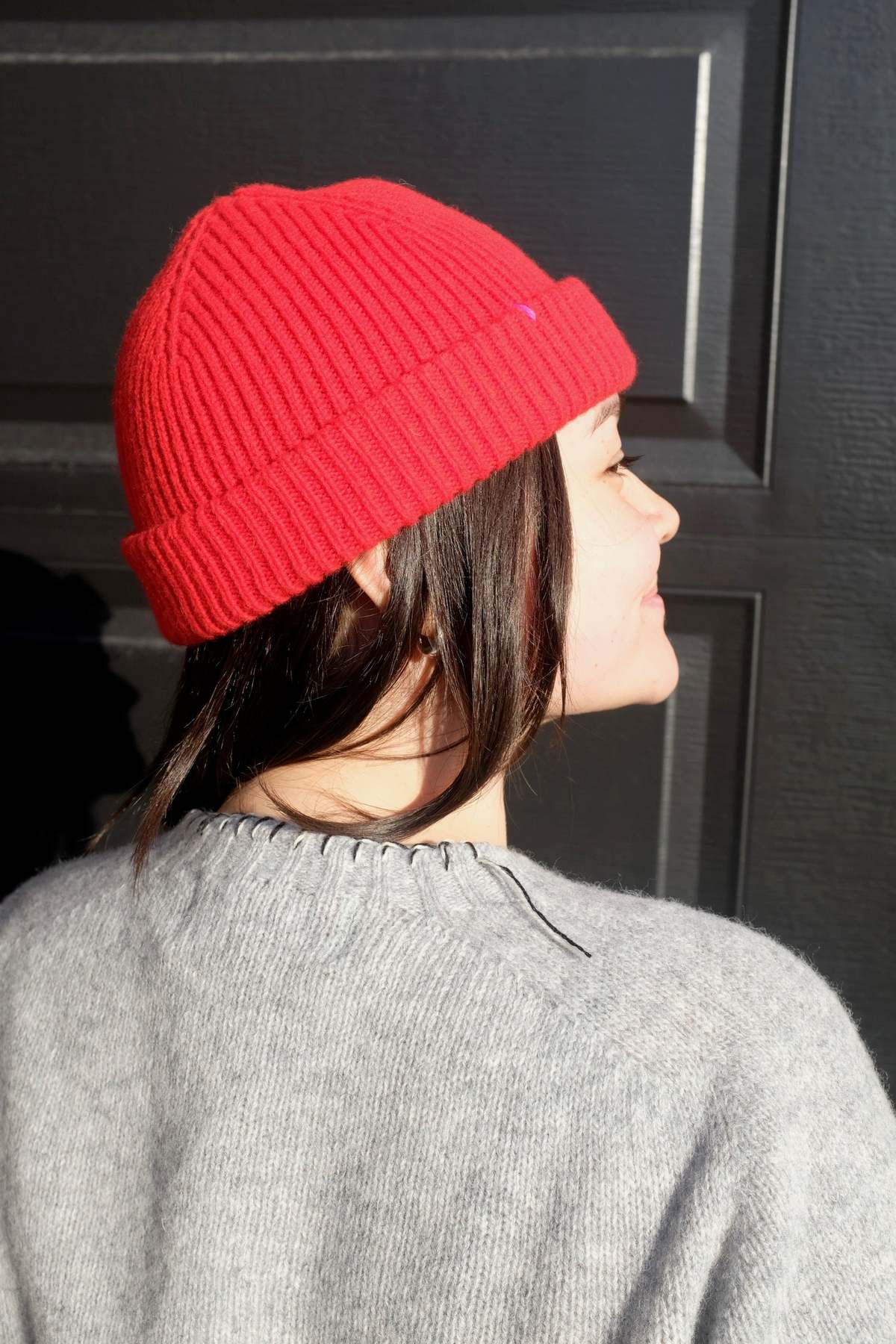 LA FETICHE Joy Crewneck Shetland Sweater - Light Grey - Image 5 of 9