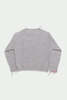 LA FETICHE Joy Crewneck Shetland Sweater - Light Grey - Thumbnail 7