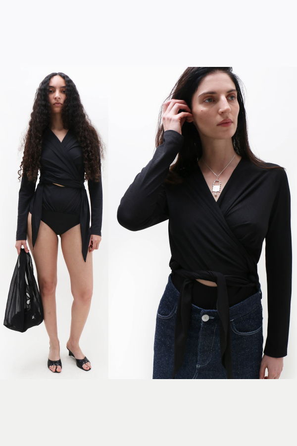 J.Kim Wrap Sling Bodysuit