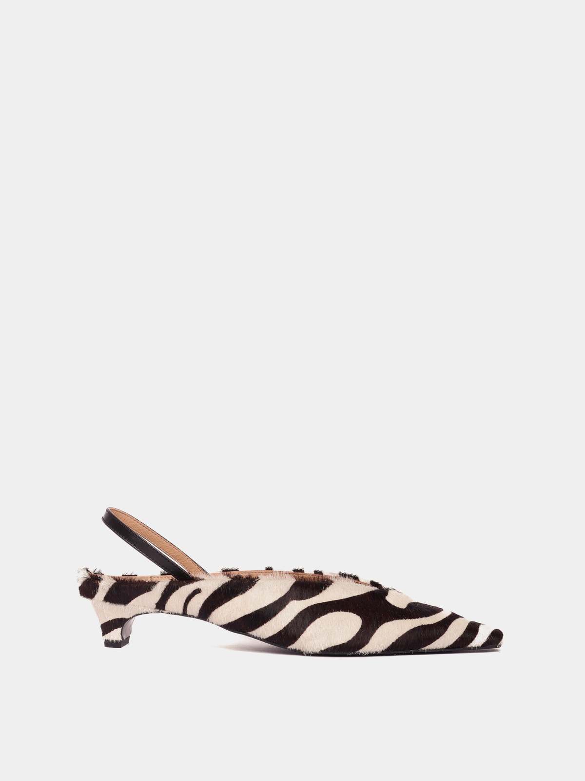 Maguire Floresta Zebra Pump Slingback Mule - Image 1 of 6