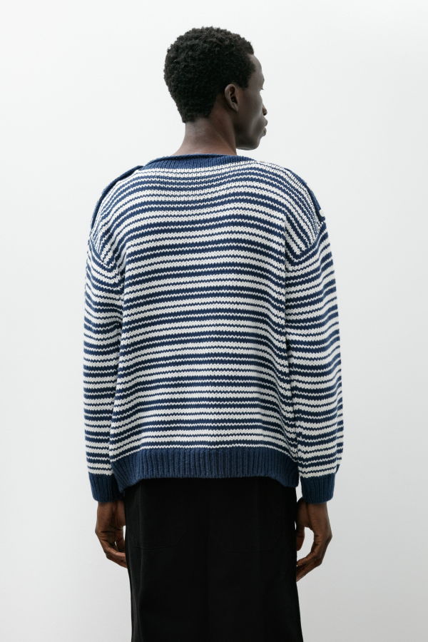 BODE Peter Stripe Sweater