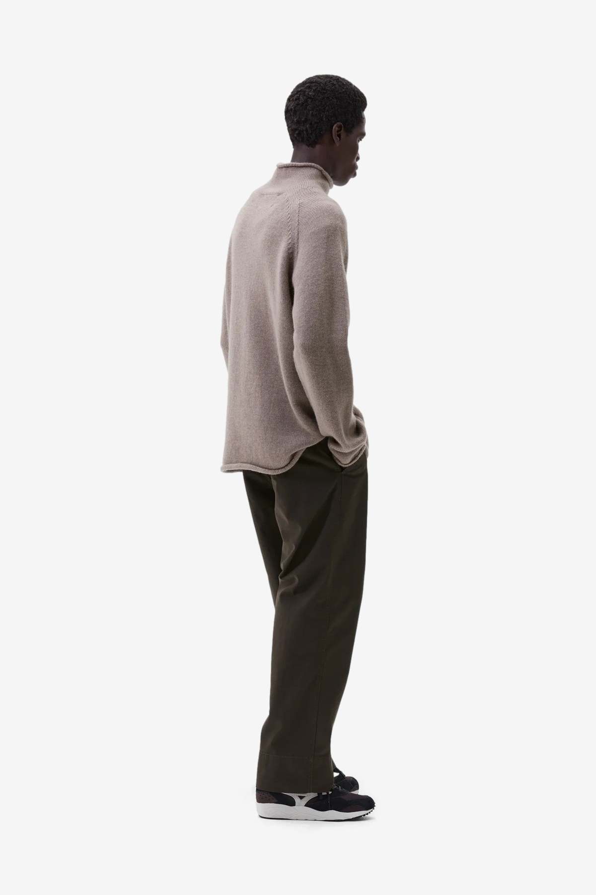 Margaret Howell MHL Rolled Edge Roll Neck Turtleneck - Image 4 of 4