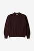 Margaret Howell Single Pocket Crew Sweater - Mahogany - Thumbnail 1