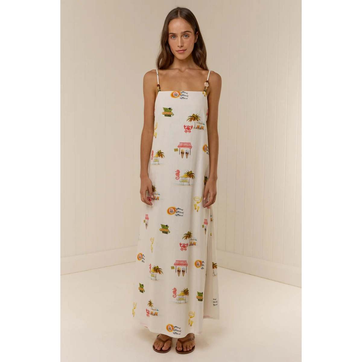 Palm Noosa Heidi Dress - Tropicana - Image 1 of 4