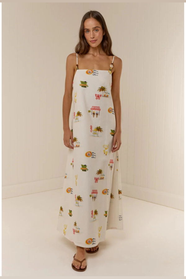 Palm Noosa Heidi Dress - Tropicana