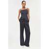 Jonathan Simkhai Tavar Pants - Midnight Stripe - Thumbnail 2
