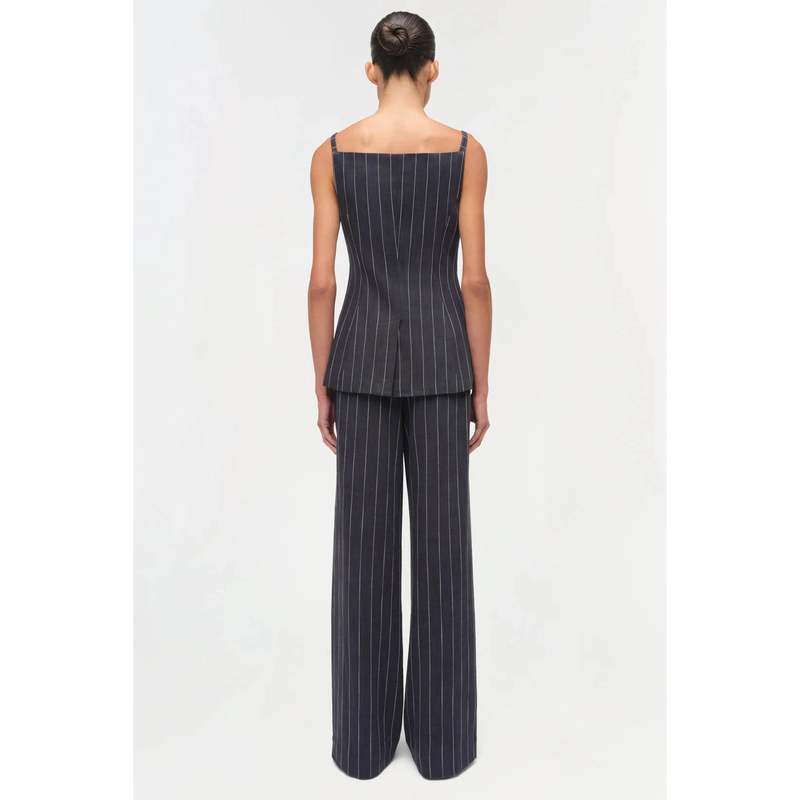 Jonathan Simkhai Tavar Pants - Midnight Stripe