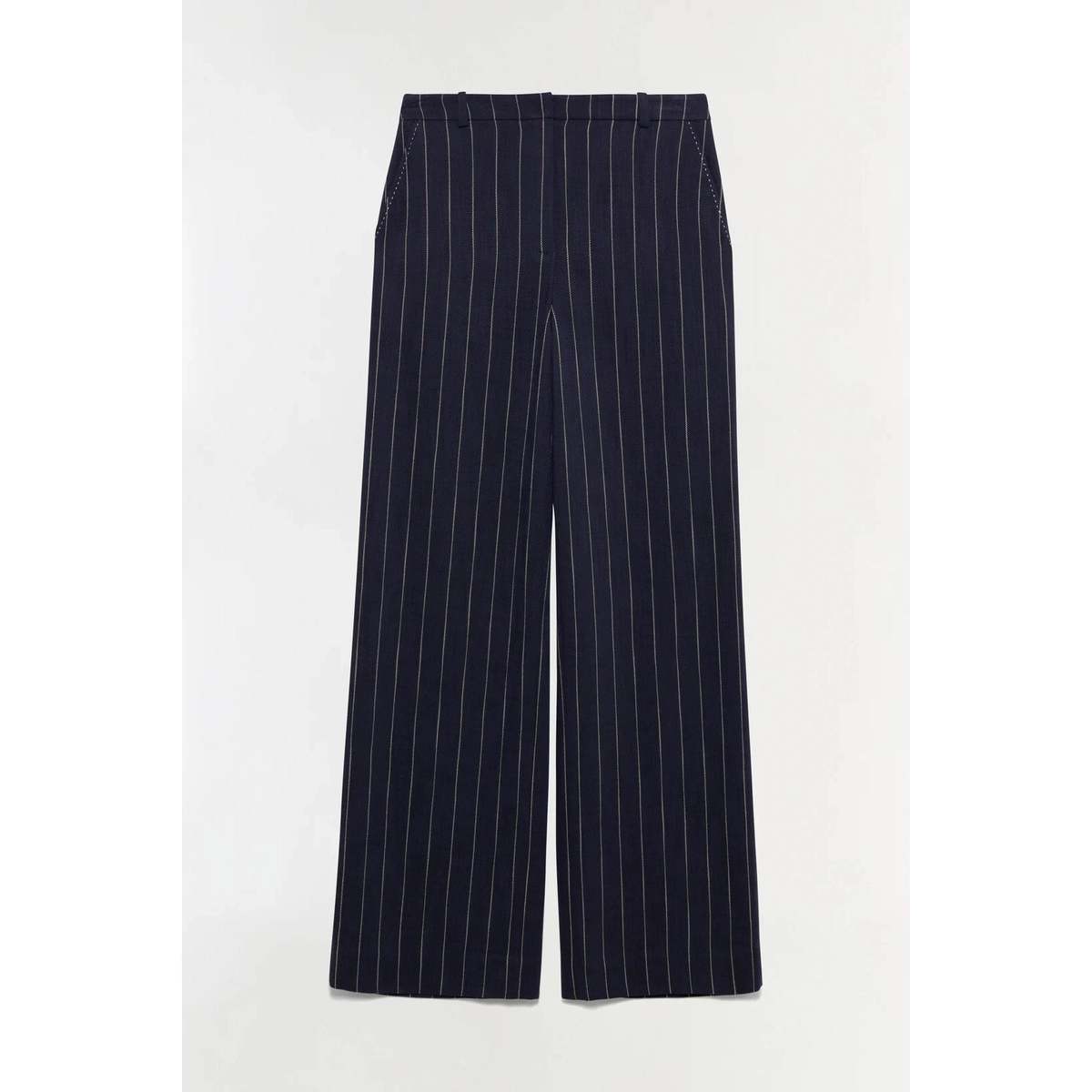 Jonathan Simkhai Tavar Pants - Midnight Stripe - Image 6 of 6