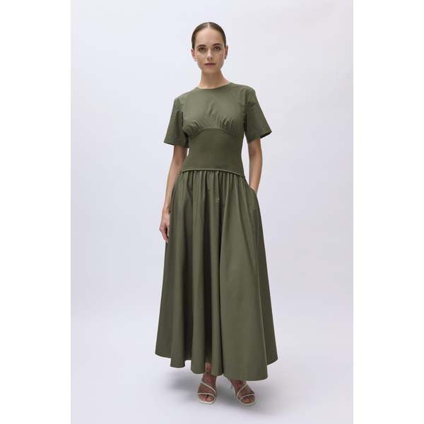 jane formal high slit satin dress Jayne - Jade, AU/UK 14 badge_limited main image 1